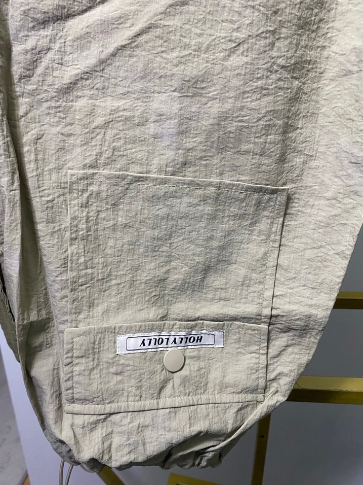 Bej Kadın Paraşüt Pantolon - Görsel 2