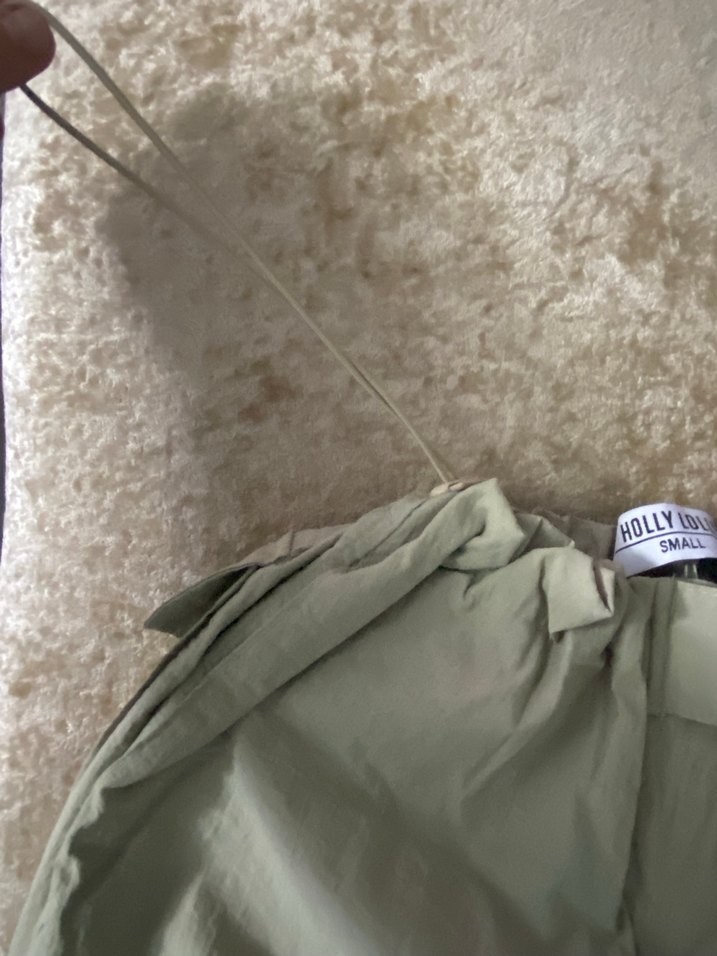 Bej Kadın Paraşüt Pantolon - Görsel 3