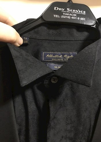 Abdullah Kığılı markaSiyah Erkek Düğmeli Klasik Kesim Takım - Görsel 5