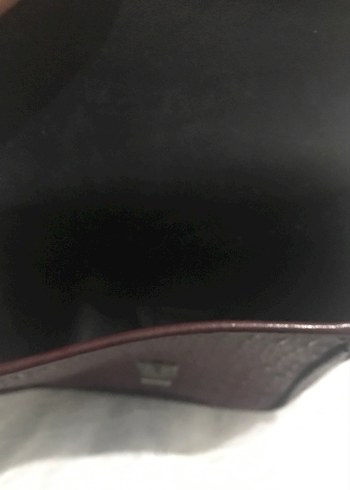 Bordo Deri Kemerli Yılan Desenli Kadın Çanta - Görsel 3