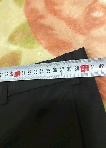 Düğmeli Erkek Siyah Klasik Kesim Takım Elbise - Görsel 8