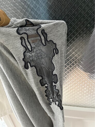 Tek omuz elbise - Görsel 3