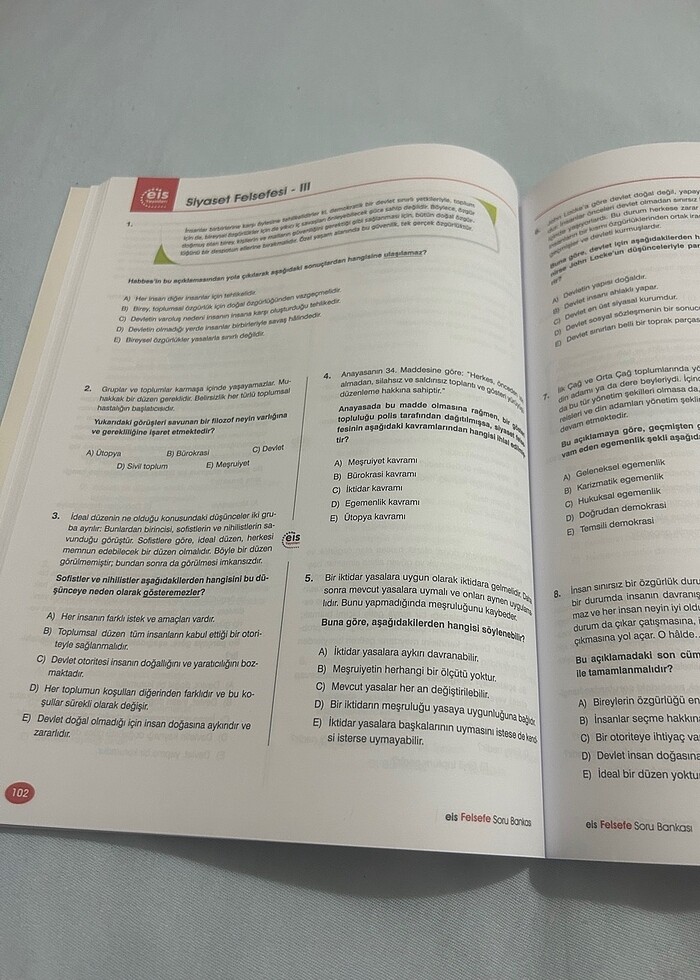 Tyt felsefe soru bankası - Görsel 3