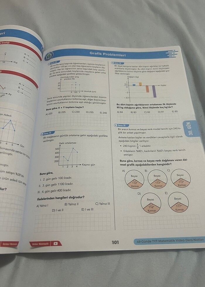 Tyt Matematik,Türkçe 49 günde - Görsel 2