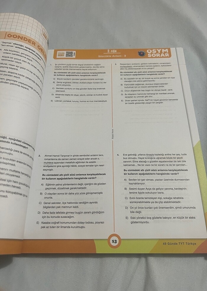 Tyt Matematik,Türkçe 49 günde - Görsel 5