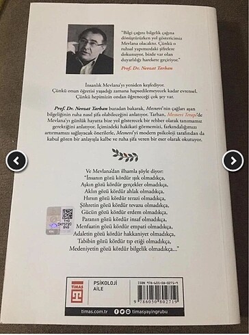  Mesnevi Terapi Nevzat Tarhan