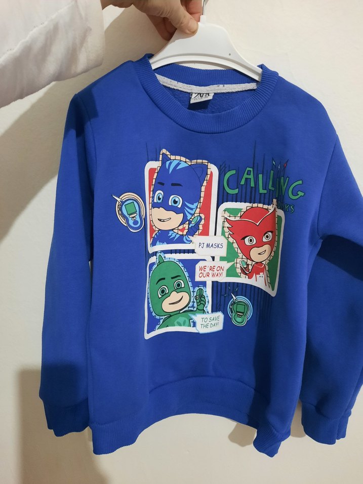 Renkli Baskılı Erkek Çocuk Eşofman takımı - Görsel 2