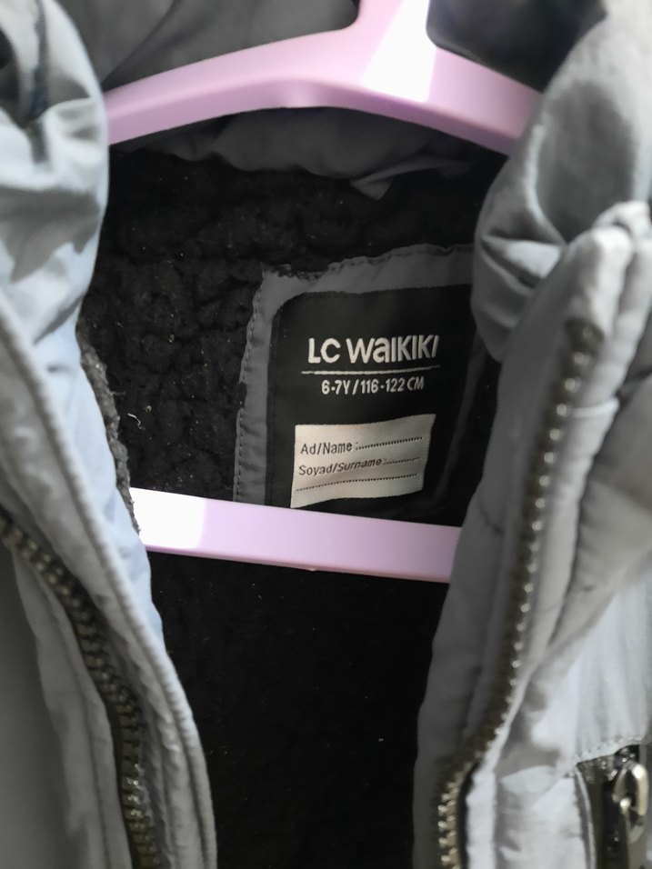 Gri Erkek Çocuk Fermuarlı Mont - Görsel 5