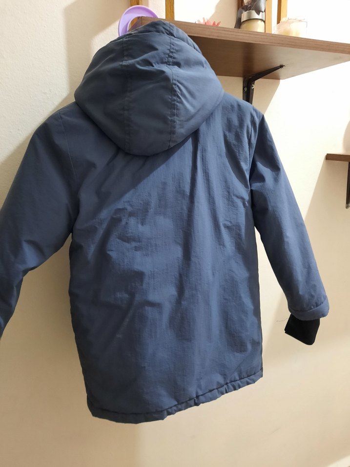 Gri Erkek Çocuk Fermuarlı Mont - Görsel 4