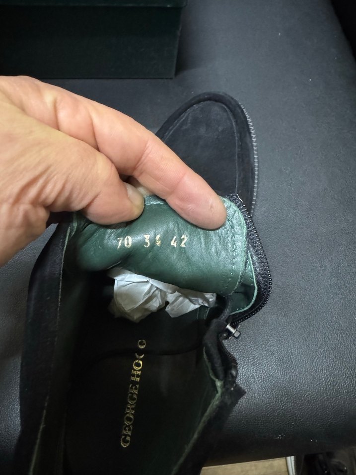 George Hogg Siyah Süet Bağcıklı Erkek Street Style Bot - Görsel 5