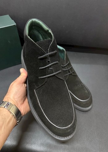 George Hogg Siyah Süet Erkek Bot - Günlük Rahat Stil - Görsel 3