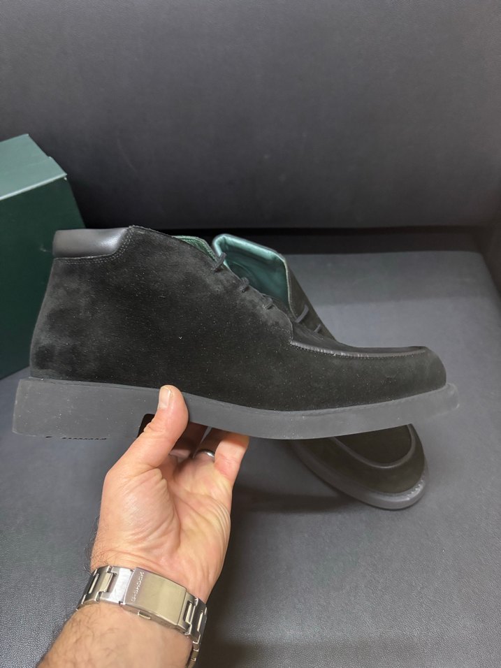 George Hogg Siyah Süet Erkek Bot - Günlük Rahat Stil - Görsel 4