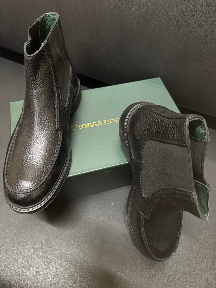 George Hogg 42 Deri Erkek Botlar - Görsel 3