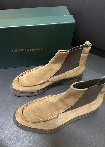 Bej Süet Erkek Bot - George Hogg - Görsel 2