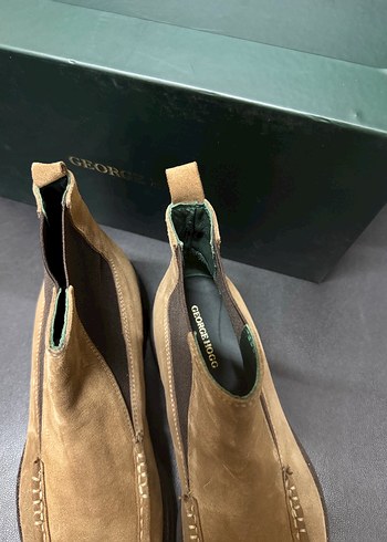 Bej Süet Erkek Bot - George Hogg - Görsel 4