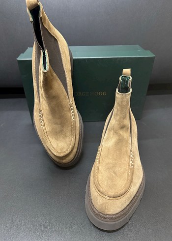 Bej Süet Erkek Bot - George Hogg - Görsel 7