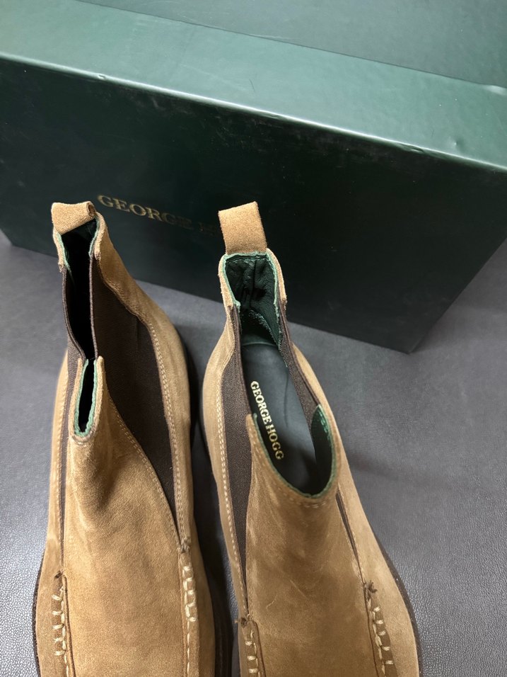 Bej Süet Erkek Bot - George Hogg - Görsel 4