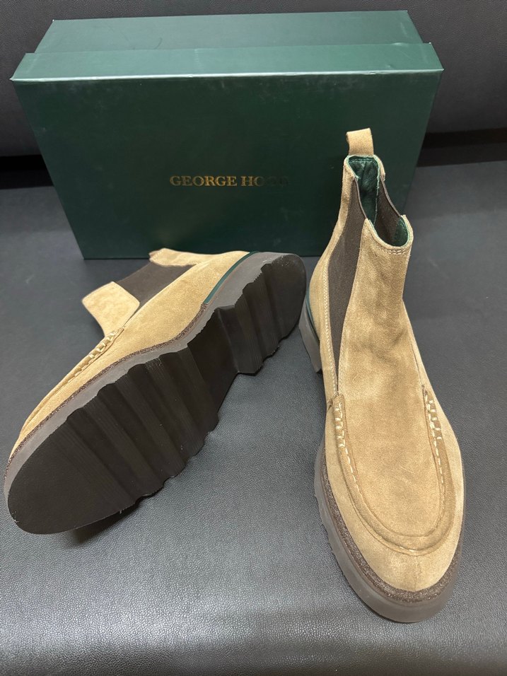 Bej Süet Erkek Bot - George Hogg - Görsel 3