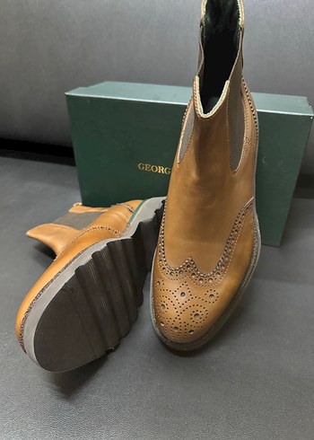 George hogg Kahverengi Deri Klasik Erkek Botu - Görsel 2