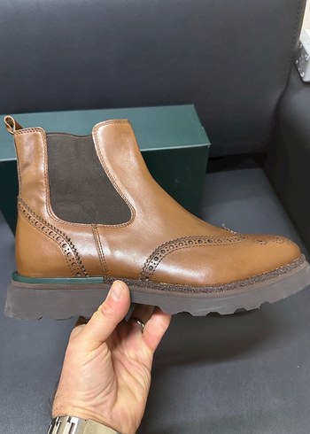 George hogg Kahverengi Deri Klasik Erkek Botu - Görsel 6