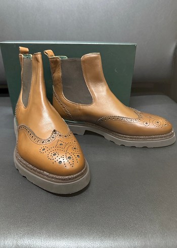 George hogg Kahverengi Deri Klasik Erkek Botu - Görsel 3