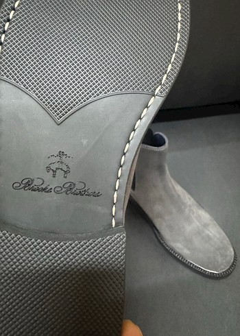 Brooks brothers Gri Süet Erkek Botları - Görsel 8