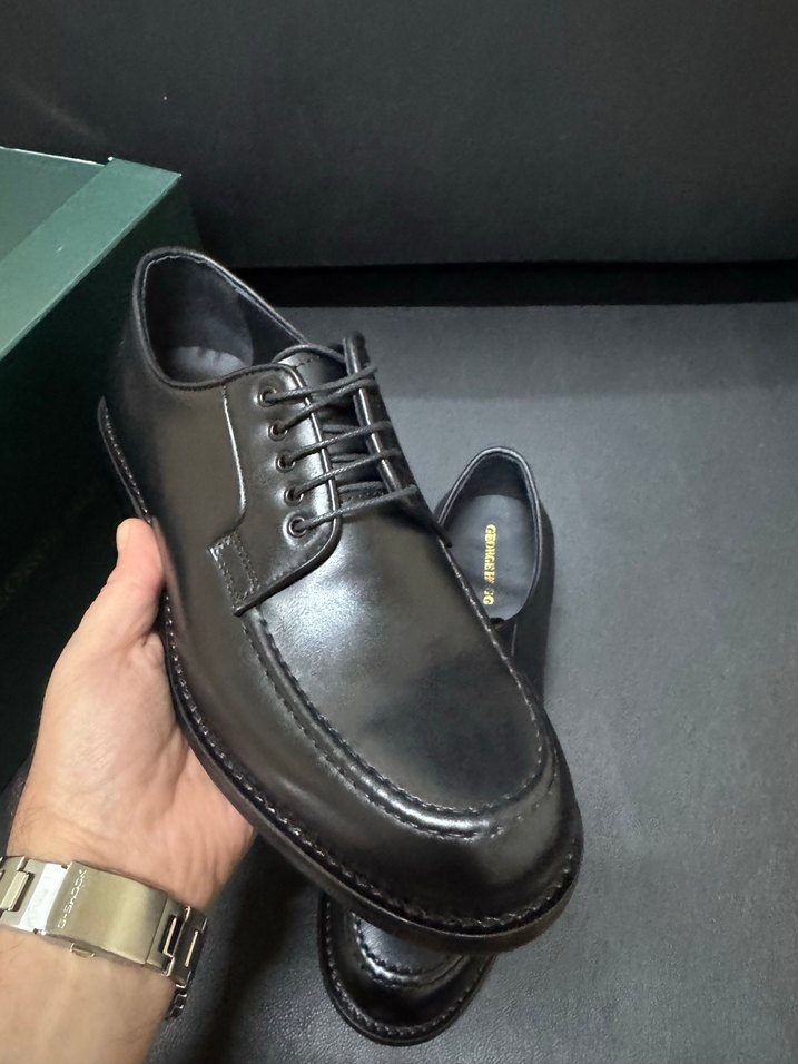 George Siyah Klasik Erkek Ayakkabı - Görsel 4