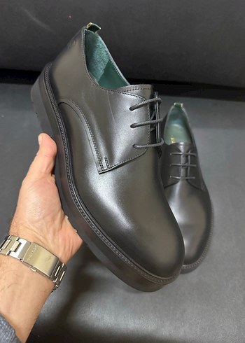 George Hogg Siyah Erkek Klasik Ofis Ayakkabısı - Görsel 4