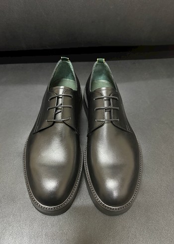 George Hogg Siyah Erkek Klasik Ofis Ayakkabısı - Görsel 2