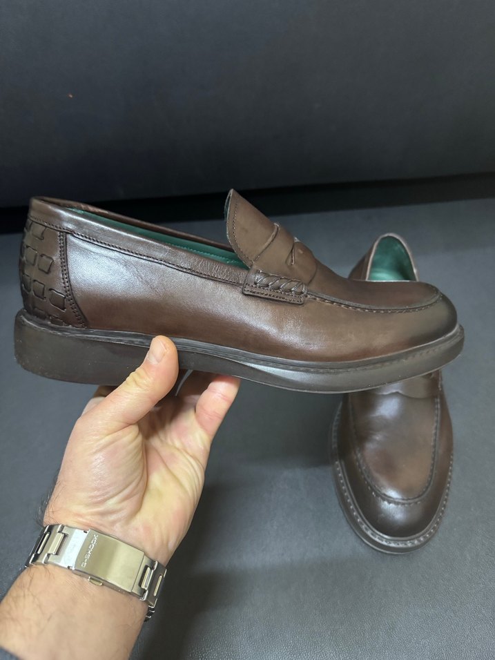 George hogg Klasik Kahverengi Deri Erkek Ayakkabı - Görsel 5