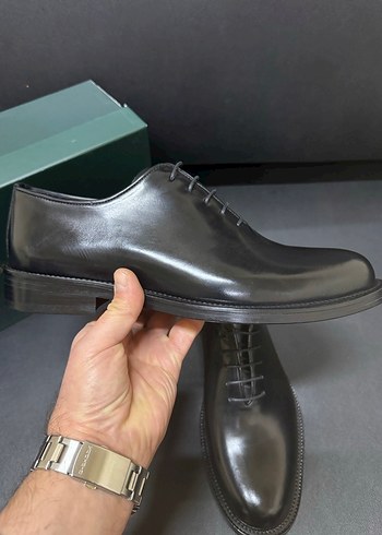 George Hogg Siyah Modern Klasik Erkek Ayakkabı - Görsel 5