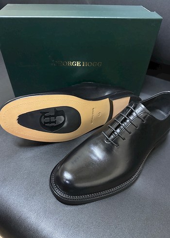 George Hogg Siyah Modern Klasik Erkek Ayakkabı - Görsel 3