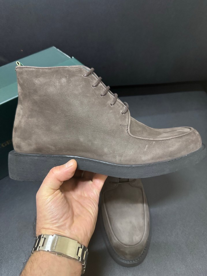 George hogg Kahverengi Süet Erkek Ofis Botları - Görsel 5