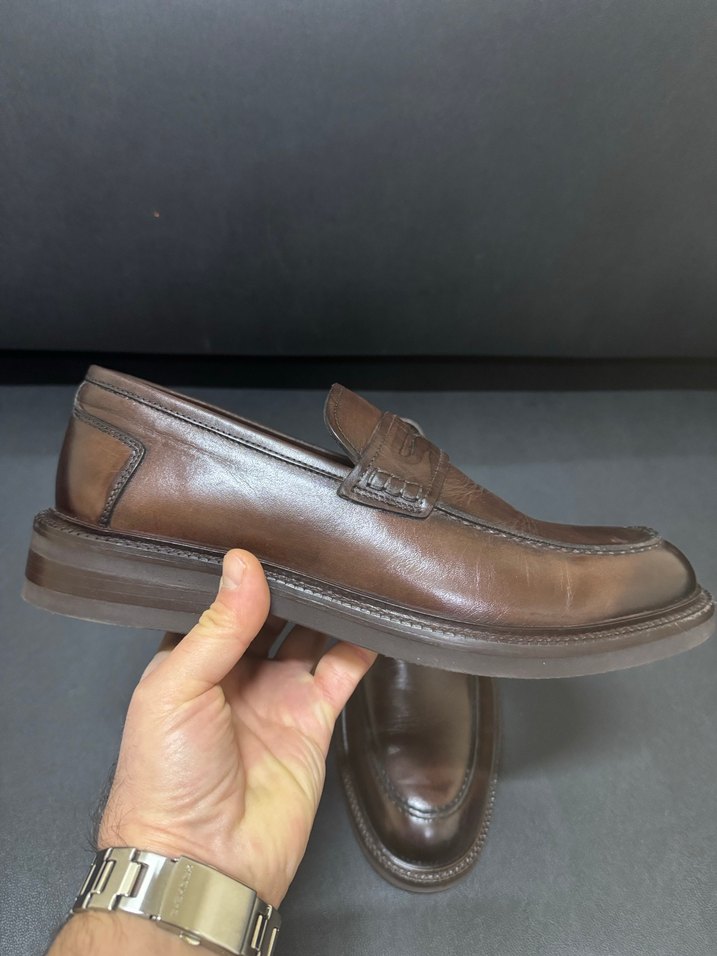 George hogg Klasik Modern Kahverengi Deri Erkek Ayakkabı - Görsel 4