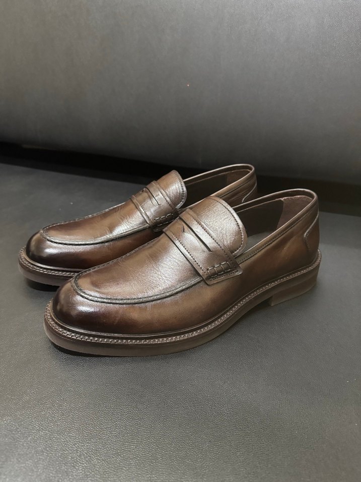 George hogg Klasik Modern Kahverengi Deri Erkek Ayakkabı - Görsel 2