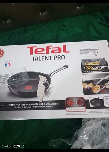  Beden Tefal titanyum 3x tava #tefal 21 cm 20 cm #tencere #titanium #te