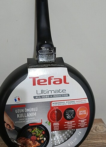 Beden siyah Renk Tefal titanyum 3x tava #tefal 24 cm #tencere #titanium #te