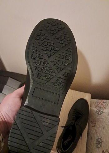 Siyah Klasik Erkek Ayakkabı gerçek deridir - Görsel 3