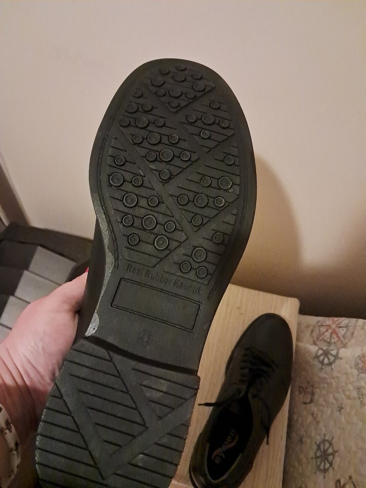 Siyah Klasik Erkek Ayakkabı gerçek deridir - Görsel 3