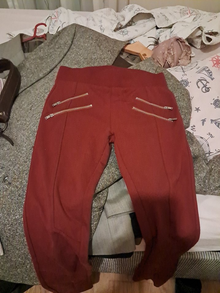 tayt pantolon taba rengi - Görsel 5