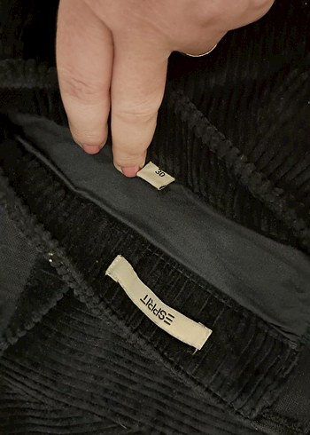 Siyah Süet Mini Etek - Görsel 3