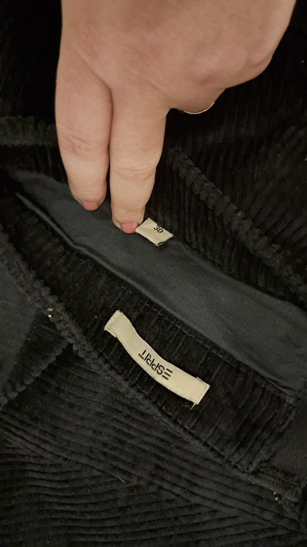 Siyah Süet Mini Etek - Görsel 3