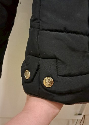 Siyah Fermuarlı Kadın Ceket - Görsel 5