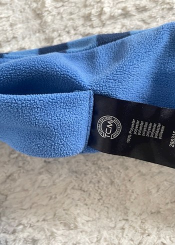 çocuk tchibo Mavi Çizgili Atkı - Görsel 2