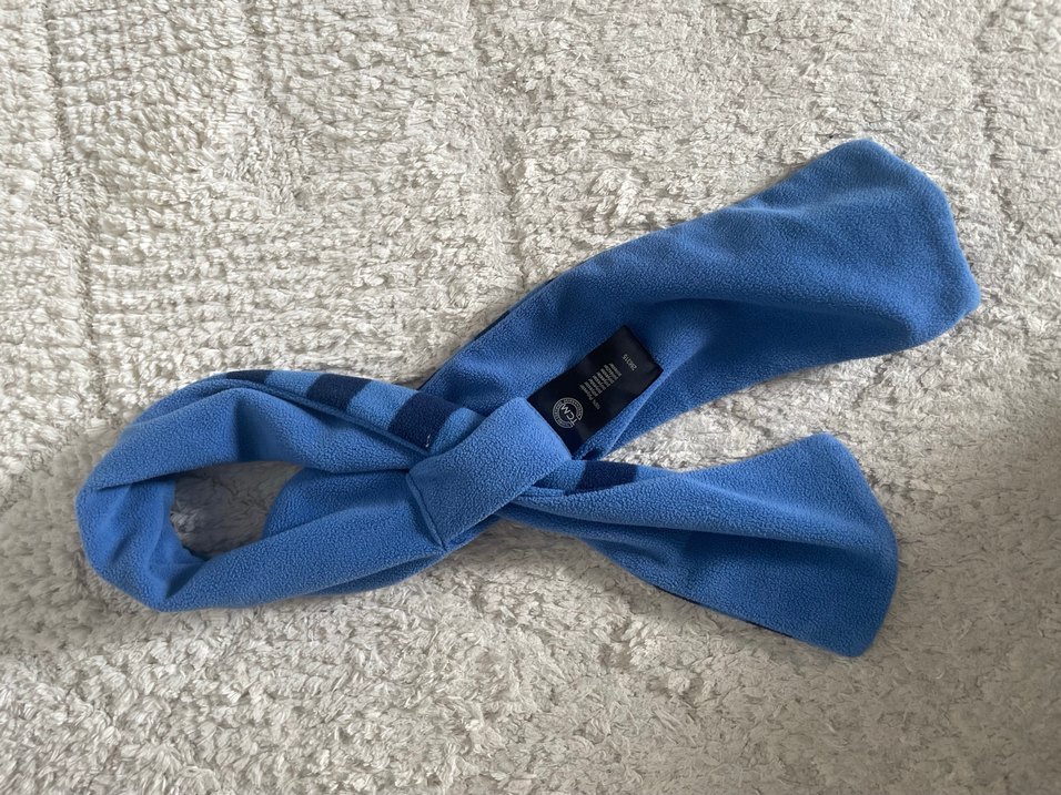 çocuk tchibo Mavi Çizgili Atkı - Görsel 4