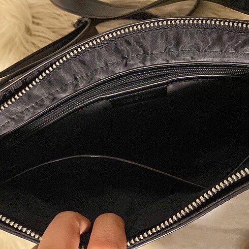  Beden siyah Renk Orijinal Calvin Klein çapraz çanta