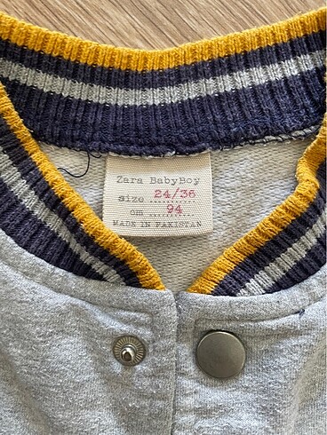 24-36 Ay Beden Zara Baby Boy bomber ceket
