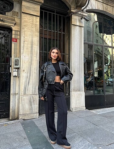 NEW SEASON UZUN DÖKÜMLÜ ŞIK PANTOLON
