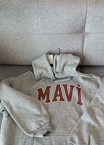 Mavi Jeans Mavi yazılı sweatshirt 