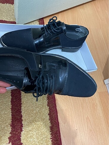 41 Beden siyah Renk Damat ayakkabısı